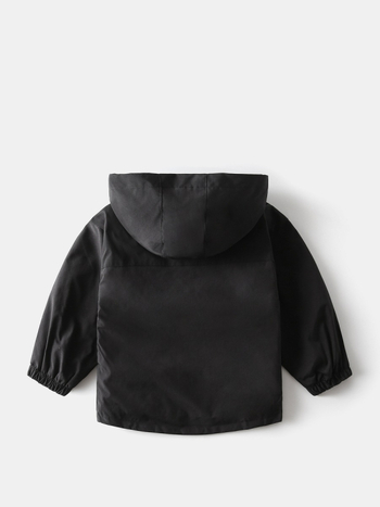 Wapypi Gyerekek kapucnis fleece dzseki, vastag téli kabát, 2025 ősz