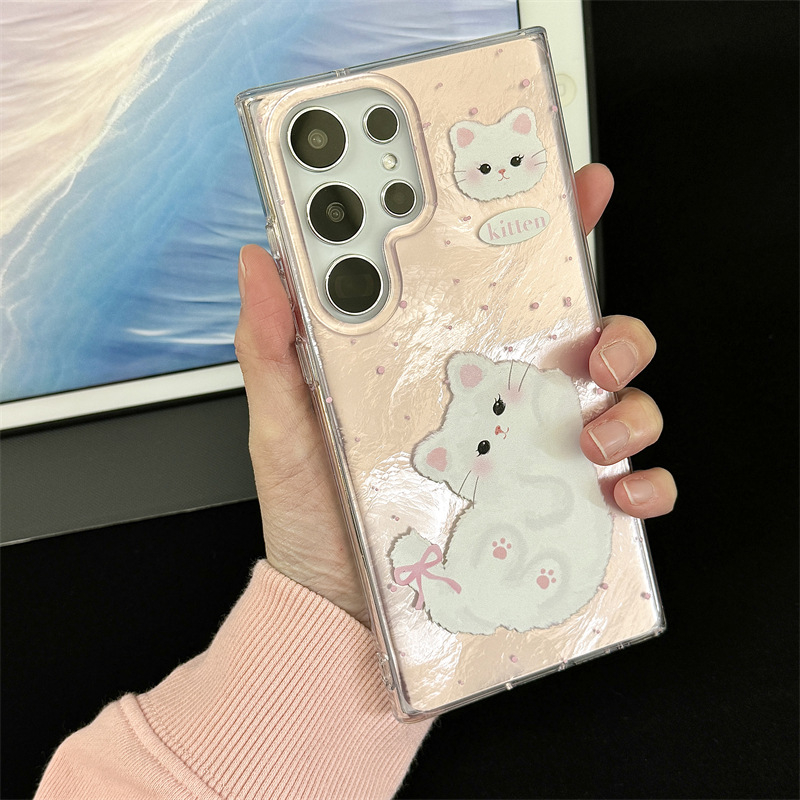 TPU zaštitna maska za Samsung S26 s dizajnom leptira u cartoon graffiti stilu – kompatibilna s S24 Ultra, S23+ i S22