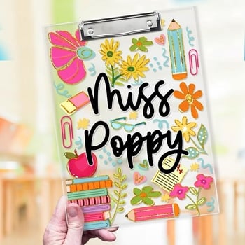 Prilagodljiv clipboard s klipsom za pisanje, A4 veličina, ploča za bilješke, idealan poklon za Dan učitelja