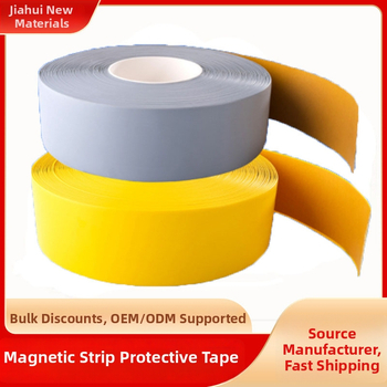 Ochranná PVC páska s magnetickou pruhom pre AGV, odolná voči opotrebeniu a nárazom, vodeodolná, 30 m × 50 mm × 1–2 mm
