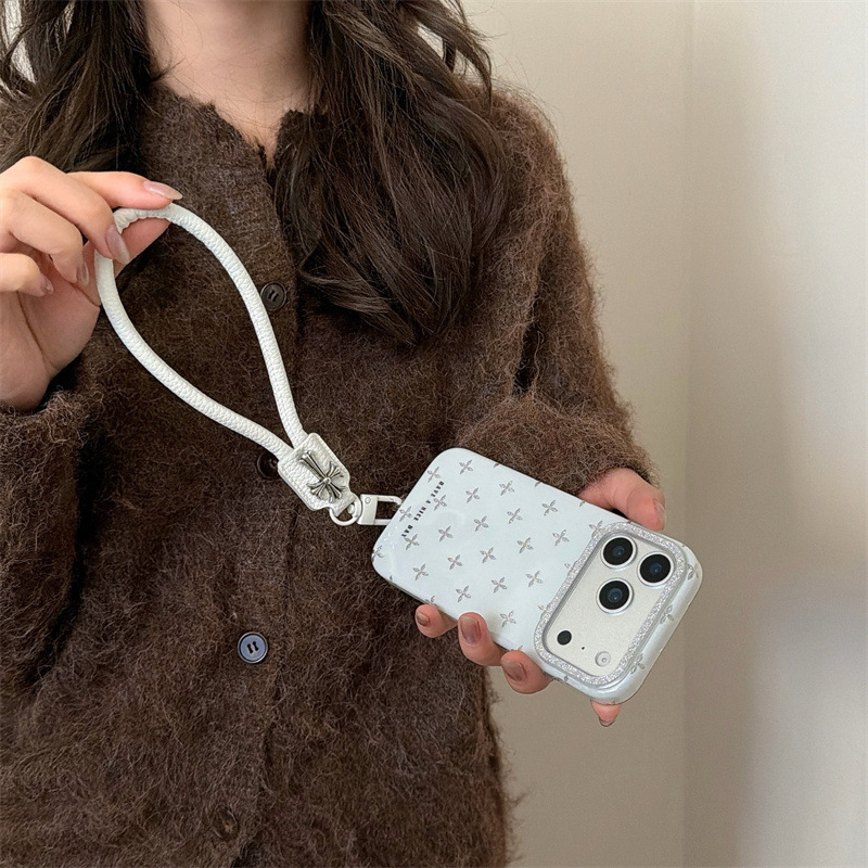 Premium INS stil kućište s glitter križem za iPhone 17, iPhone 16 Pro Max / 15 iPhone 14, za žene