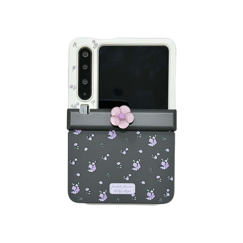 Stil Ins, husă rigidă de telefon cu ecran complet, model floral, pentru Oppo N3, Huawei P60, Honor, Vivo, Xiaomi 2, husă pliabilă