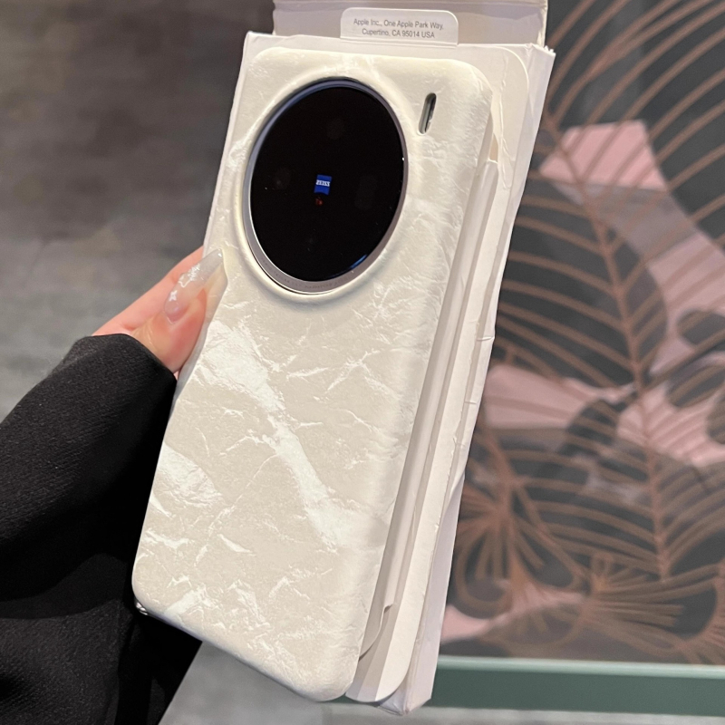 VIVO X100s Pro velvetový kryt – jemný dotyk velúru a dizajn Snežná hora, S20P velvet, polotvrdý kryt, proti pádu