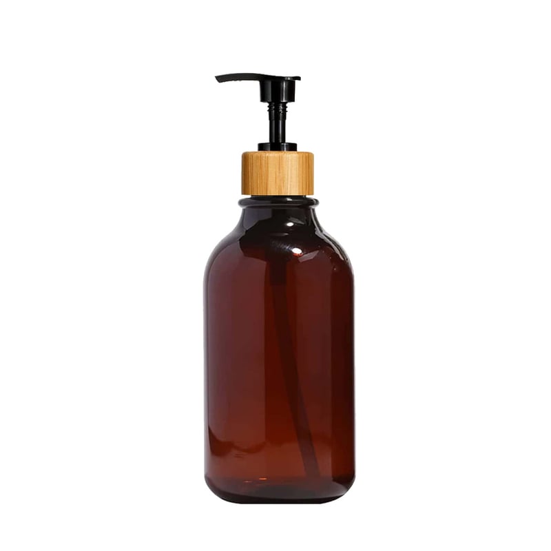 Plastična boca od 500 ml s pumpicom za šampon, gel za tuširanje i losion, zadebljana prstenom.