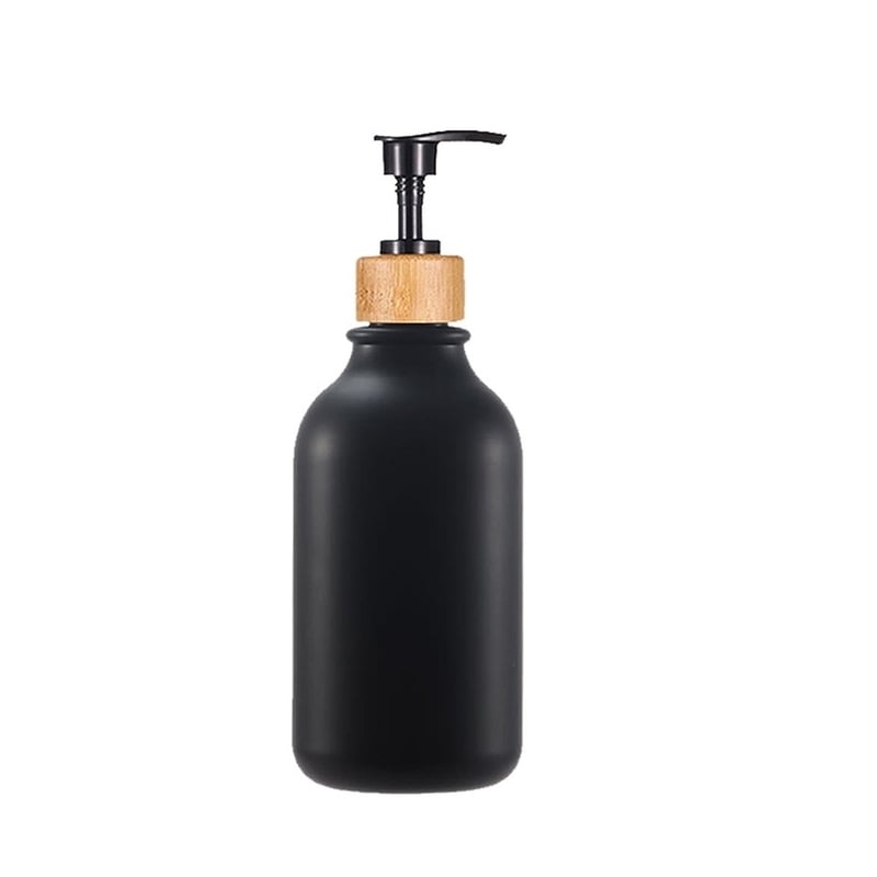 Plastična boca od 500 ml s pumpicom za šampon, gel za tuširanje i losion, zadebljana prstenom.