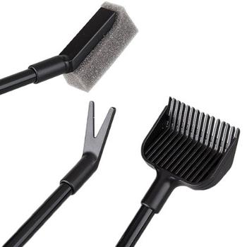 Mini set za čišćenje stolnog akvarija s akrilnim alatima i četkom