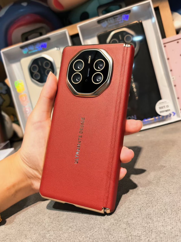 Palm Power Rule Ultra tenká Aurora dvojosová zadná ochranná pre Huawei Mate X5/X6 skladací telefón, TPU, elektroplatinovaný povrch, farby: červená, fialová, čierna, antik biela