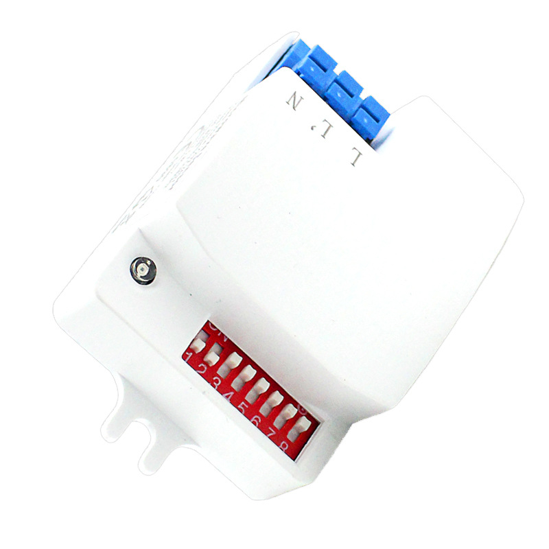 Mikrohullámú radar szenzor modul, 220V, fényérzékelővel