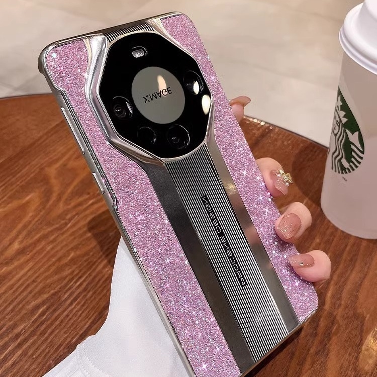Husă cu glitter pentru Huawei Mate60 Pro+ – model nou, transformă în stil Mate50 Pro