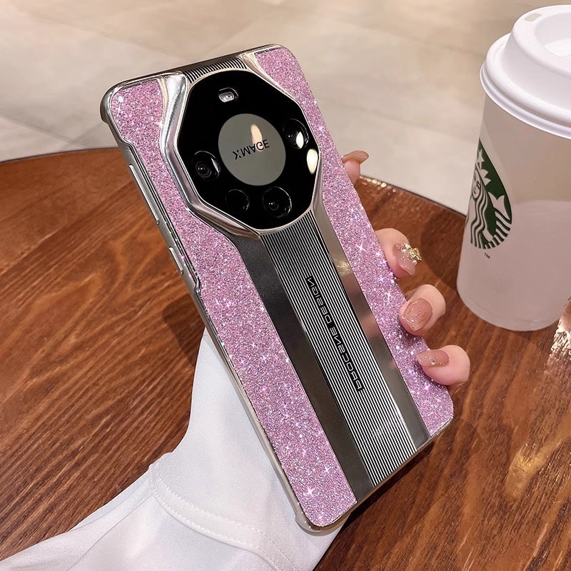 Husă cu glitter pentru Huawei Mate60 Pro+ – model nou, transformă în stil Mate50 Pro