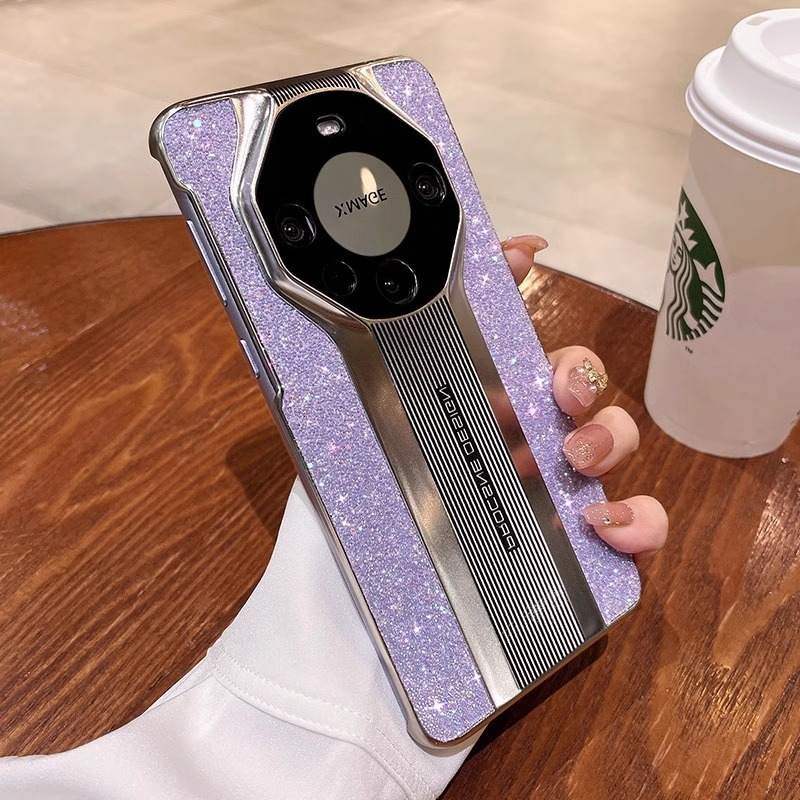 Husă cu glitter pentru Huawei Mate60 Pro+ – model nou, transformă în stil Mate50 Pro