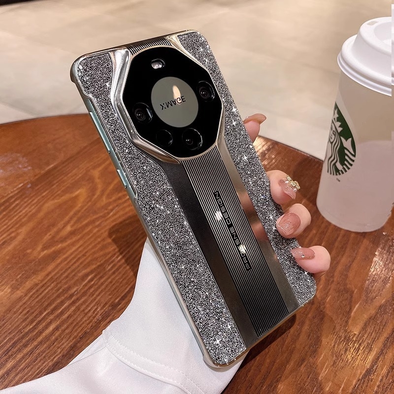 Husă cu glitter pentru Huawei Mate60 Pro+ – model nou, transformă în stil Mate50 Pro