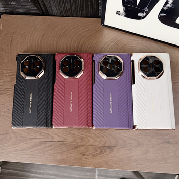 Carcasă Huawei Mate XTS cu axă centrală magnetică electroplată și balama dublă