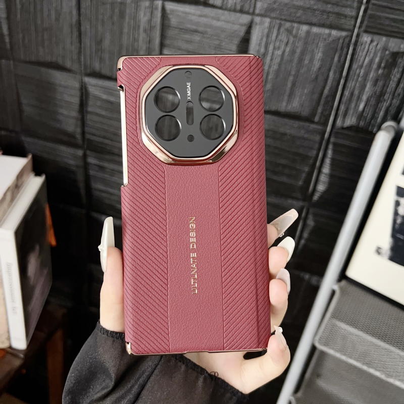 Carcasă Huawei Mate XTS cu axă centrală magnetică electroplată și balama dublă