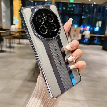 Maska za Huawei Mate60 s trostrukim elektroplatingom, Porsche stil — luksuzna zaštita