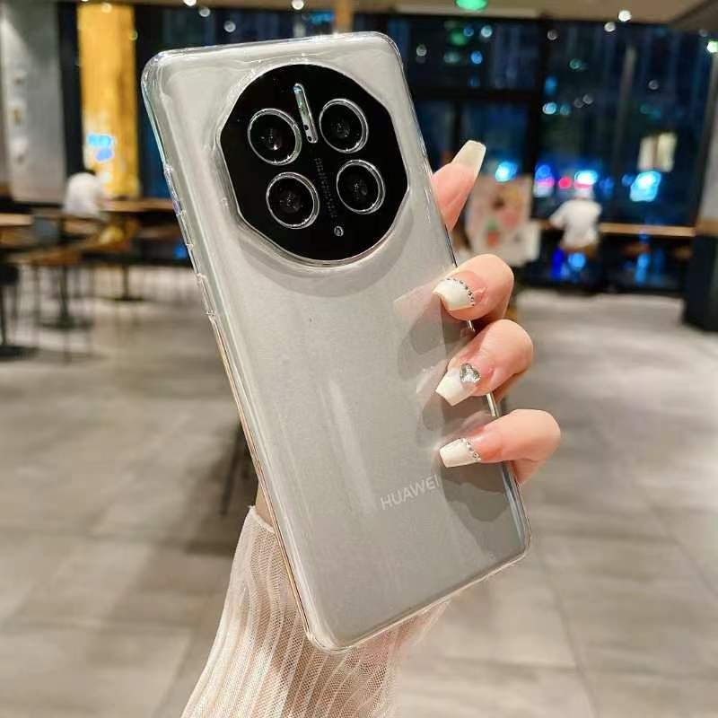 Maska za Huawei Mate60 s trostrukim elektroplatingom, Porsche stil — luksuzna zaštita