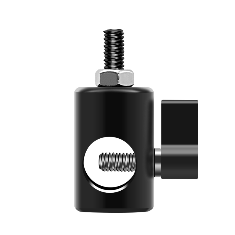 Adaptor din oțel inoxidabil, 1/4 inch pentru suport de iluminat, cap de trepied pentru studio, adaptor pentru cameră mirrorless, gaură Ø16 mm