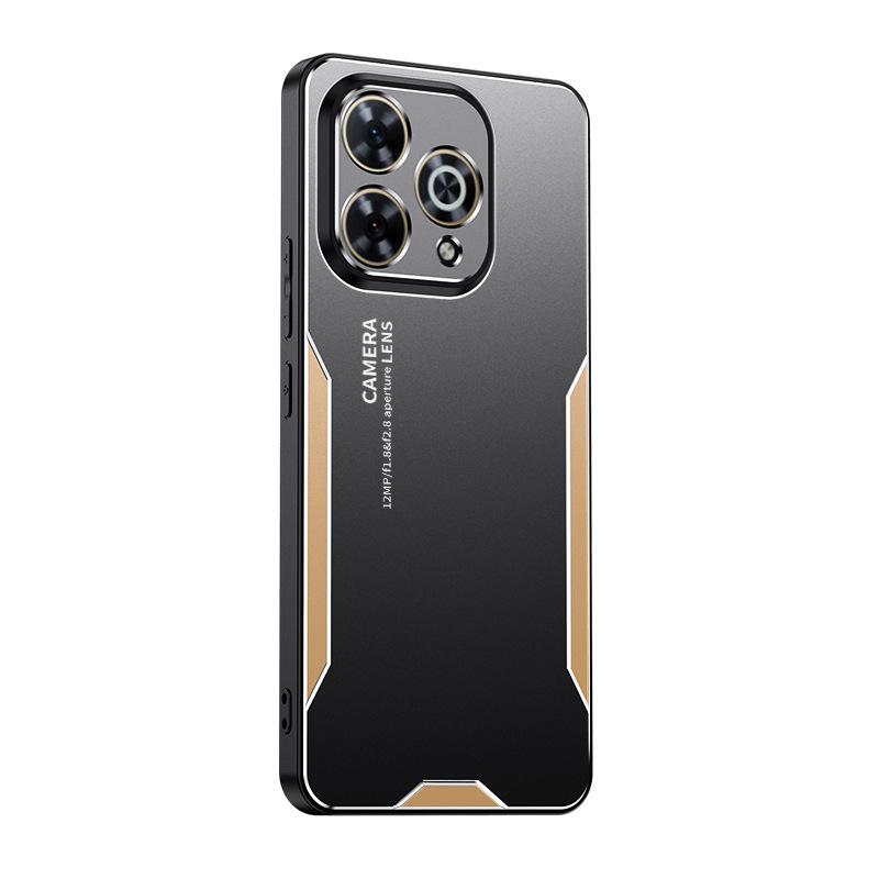 Ochranný kryt pre Huawei Enjoy 80 Pro s kovovým dizajnom čepele, plné krytie; kompatibilný s Enjoy 70 Plus/60/50