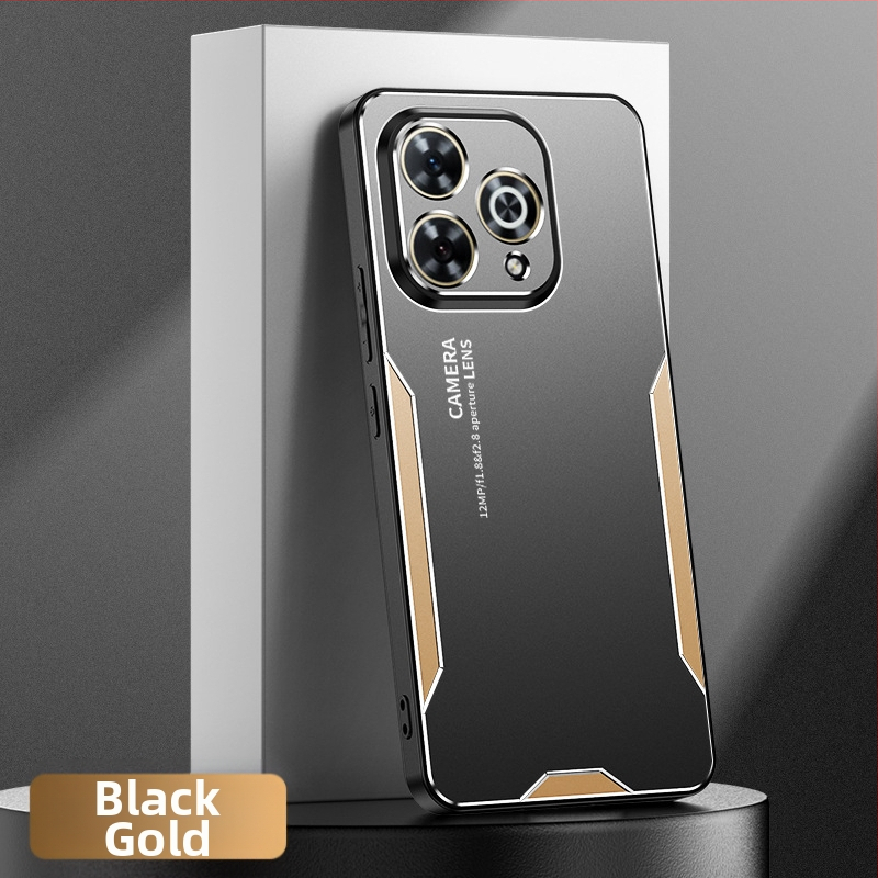 Ochranný kryt pre Huawei Enjoy 80 Pro s kovovým dizajnom čepele, plné krytie; kompatibilný s Enjoy 70 Plus/60/50