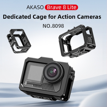 Hliníkový ochranný rám pre AKASO Brave8 športovú kameru