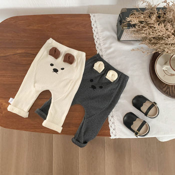 Rajzfilm mintájú pamut leggings babáknak és totyogóknak