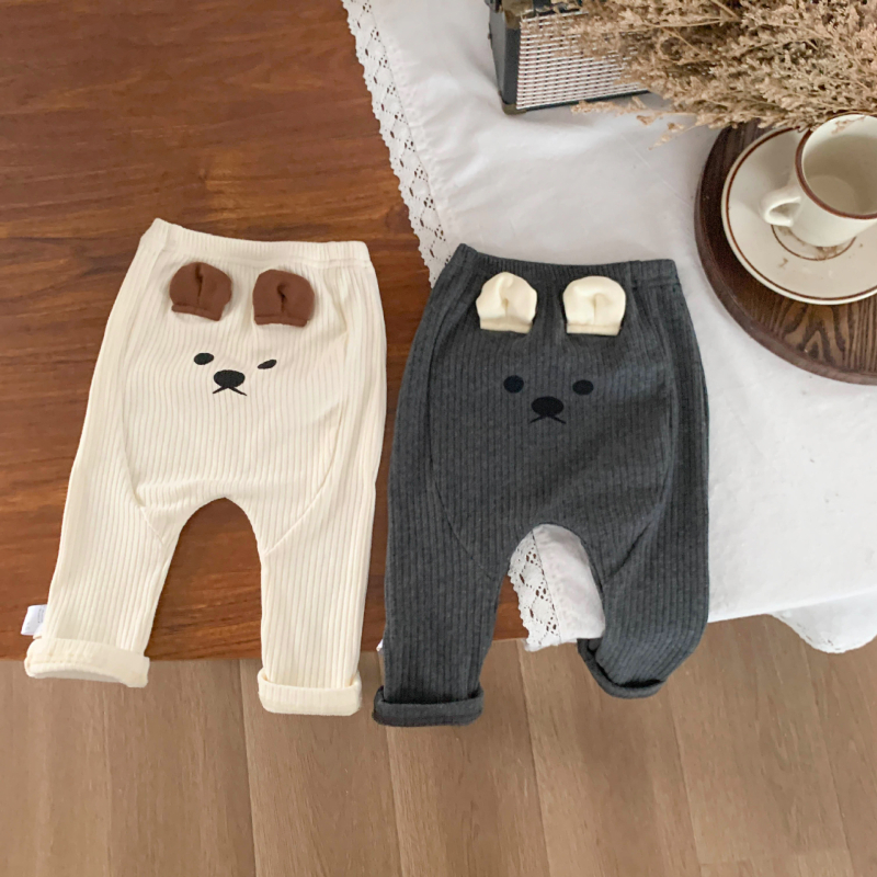 Rajzfilm mintájú pamut leggings babáknak és totyogóknak