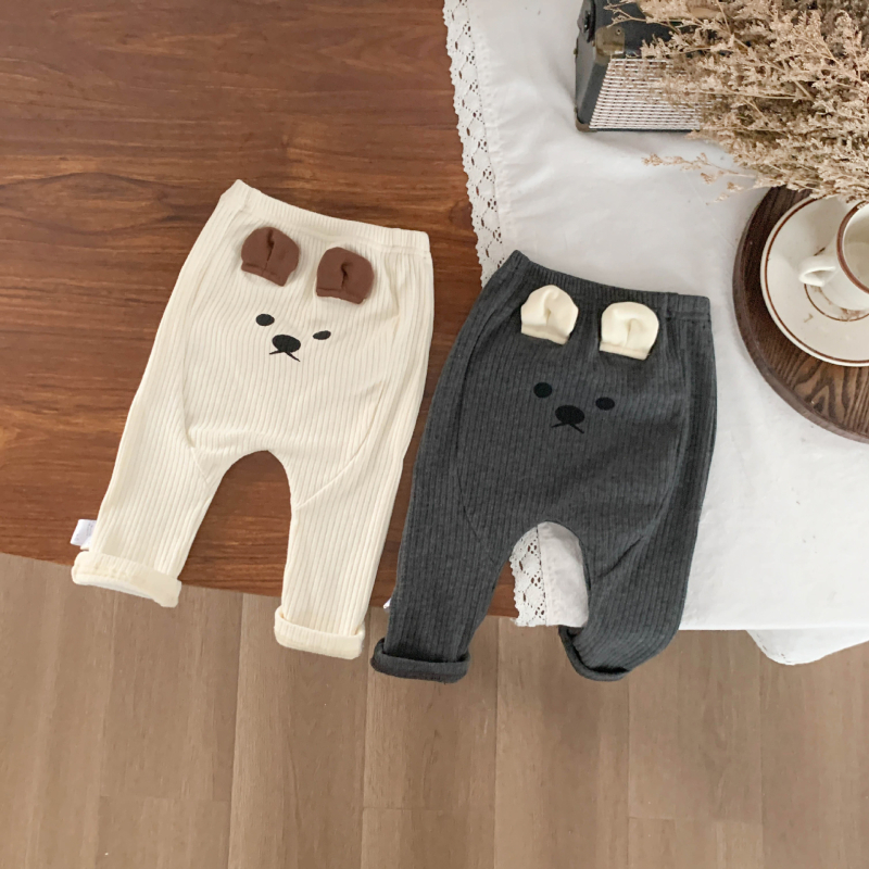 Rajzfilm mintájú pamut leggings babáknak és totyogóknak