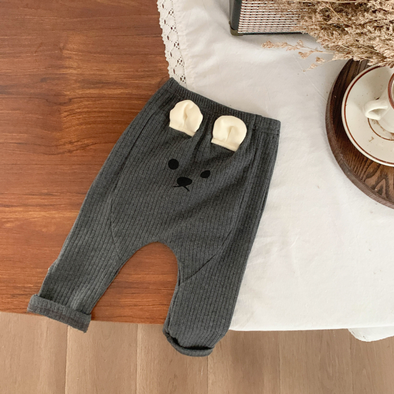 Rajzfilm mintájú pamut leggings babáknak és totyogóknak