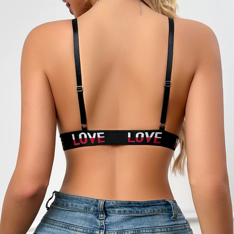 Seksi bežični push-up grudnjak za žene, prednje kopčanje, tanke naramenice, vizualno povećava male grudi, lijep leđa.