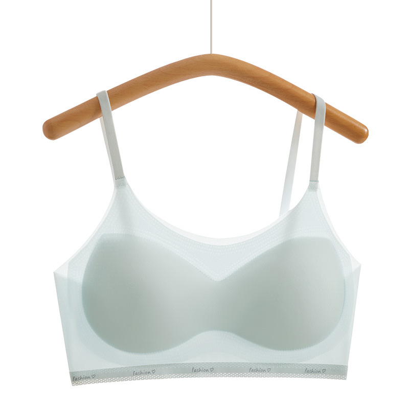 Djevojački top s ugrađenim grudnjakom, od ice silk, lagani ljetni top