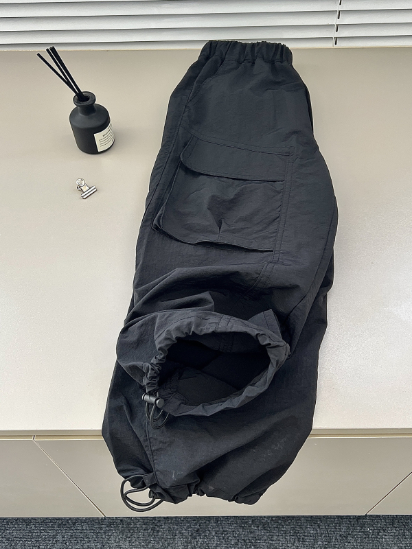 Őszi koreai stílusú gyerekeknek készült hosszú nadrág, casual cargo