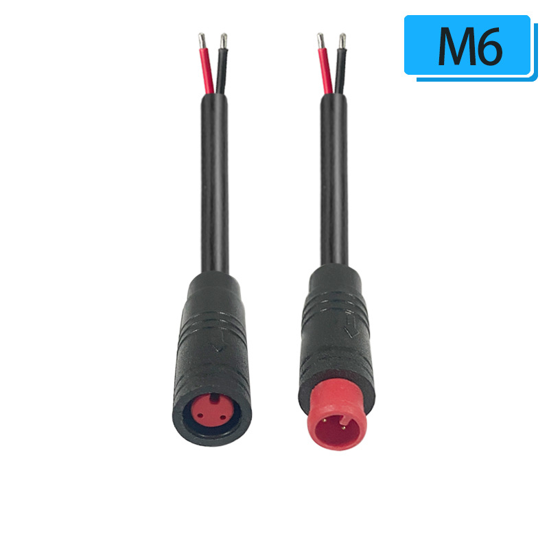M6 vodootporan senzor konektor, kabel s 3/4 jezgrom, brzi priključni terminal za industrijsku automatizaciju PLC signalu liniju