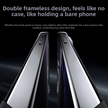 Ultra tenký bezrámový magnetický kryt s gradientným dizajnom pre Find X9 Pro a Oppo Reno 15 Pro