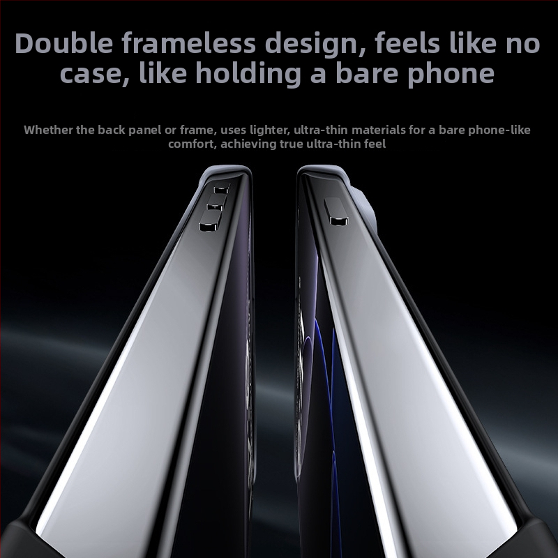 Ultra tenký bezrámový magnetický kryt s gradientným dizajnom pre Find X9 Pro a Oppo Reno 15 Pro