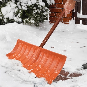 Ojačana plastično-čelična lopata za poljoprivredu, velika lopata za kukuricu, izdržljiv poljoprivredni alat