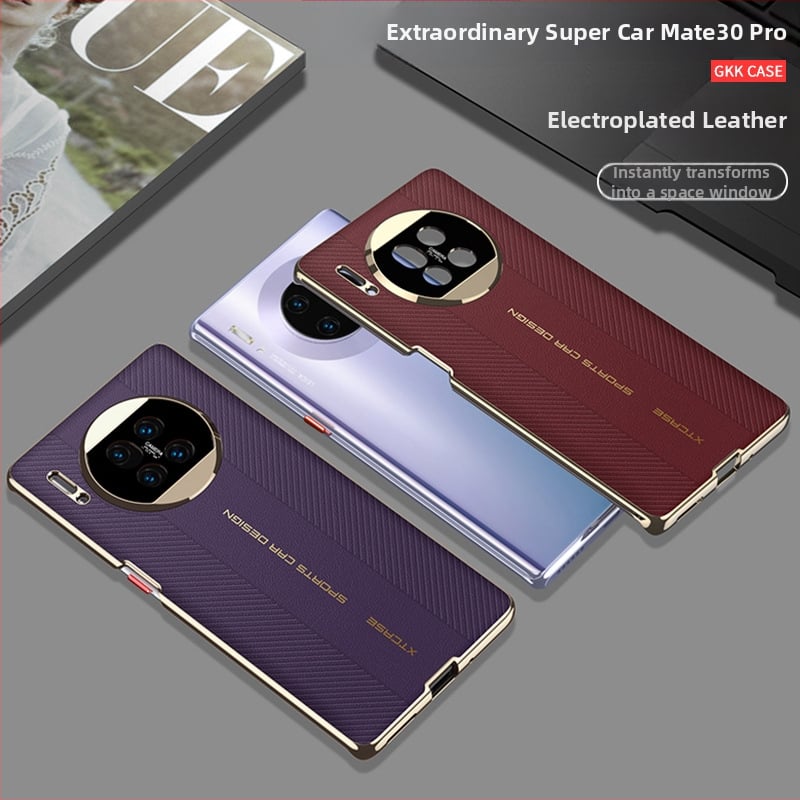 Huawei Mate30 Pro – protecție minimalistă, textură din piele plată, anti-cădere, noul model cu transformare Matext creativă
