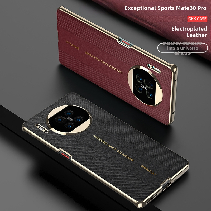 Huawei Mate30 Pro – protecție minimalistă, textură din piele plată, anti-cădere, noul model cu transformare Matext creativă