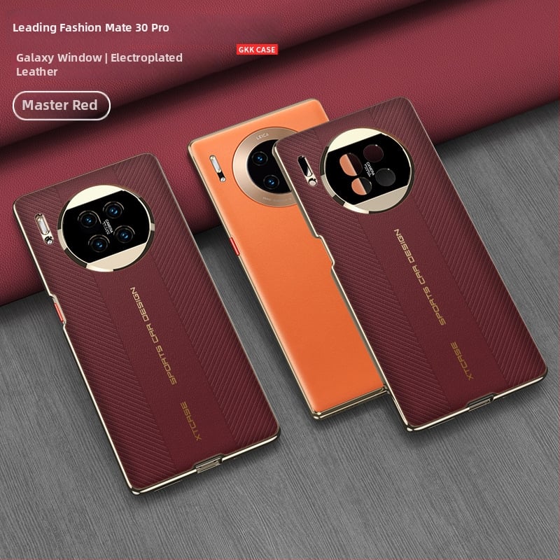 Huawei Mate30 Pro – protecție minimalistă, textură din piele plată, anti-cădere, noul model cu transformare Matext creativă