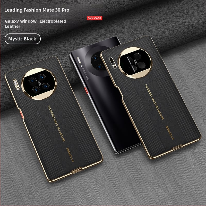 Huawei Mate30 Pro – protecție minimalistă, textură din piele plată, anti-cădere, noul model cu transformare Matext creativă