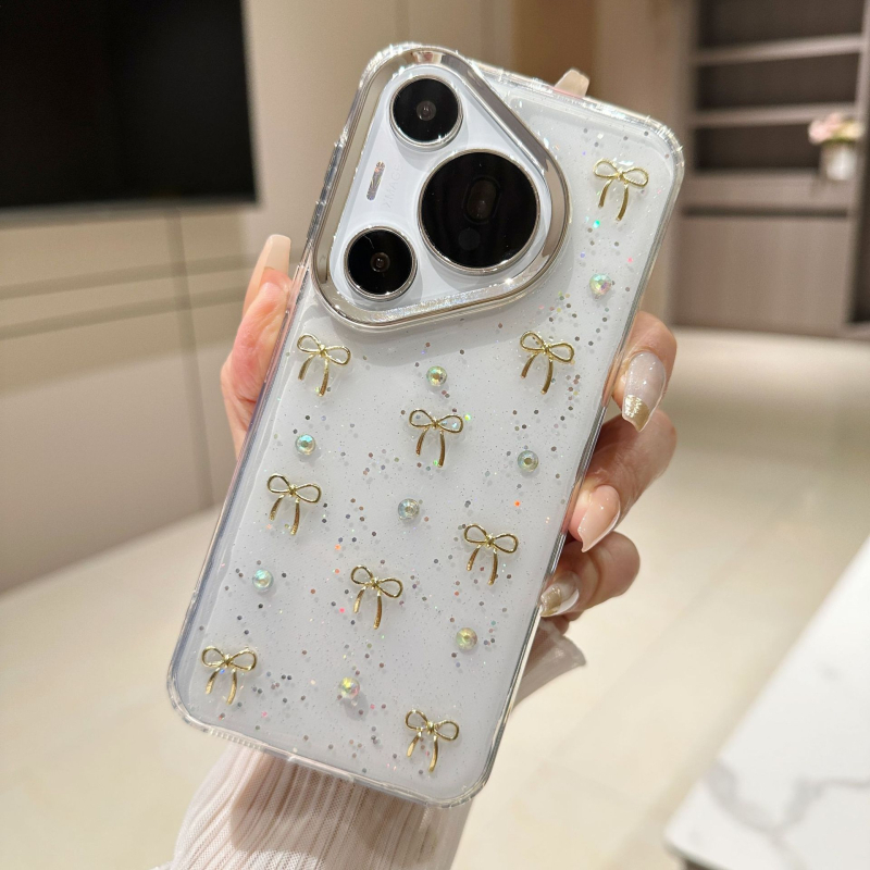 Husă pentru telefon cu fundă strălucitoare pentru Huawei Mate 40/50/P60+/P70 Pro