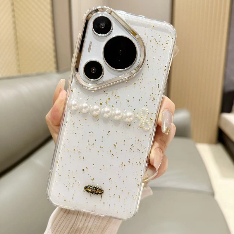 Husă pentru telefon cu fundă strălucitoare pentru Huawei Mate 40/50/P60+/P70 Pro