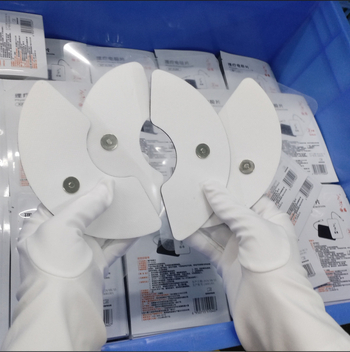 Elektrode s hidrogelom, netkani materijal, 45×134 mm, za fizioterapiju i masažu niskofrekvencijskim iglicama