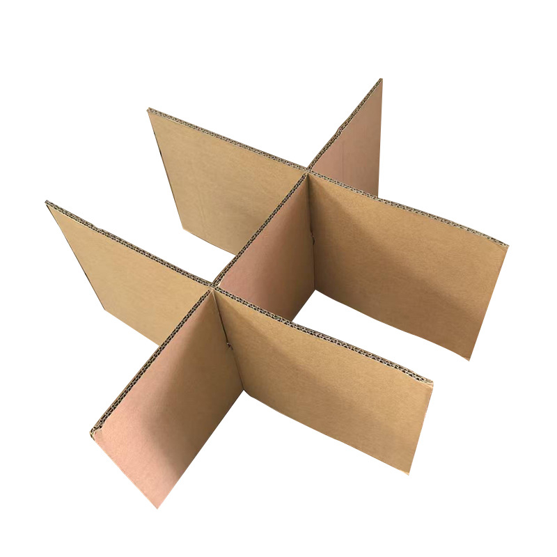 Pregrade s mrežom Tic-Tac-Toe u kartonskim kutijama, odjeljci za voće i jaja, prilagodljivi unutarnji dijelovi.