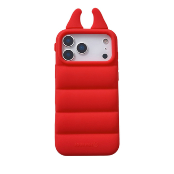 Husă din silicon în stil coreean pentru iPhone 17 Pro Max, albastră, anti-cădere
