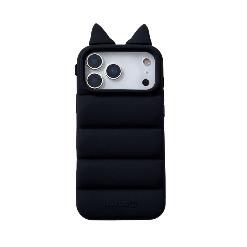 Husă din silicon în stil coreean pentru iPhone 17 Pro Max, albastră, anti-cădere