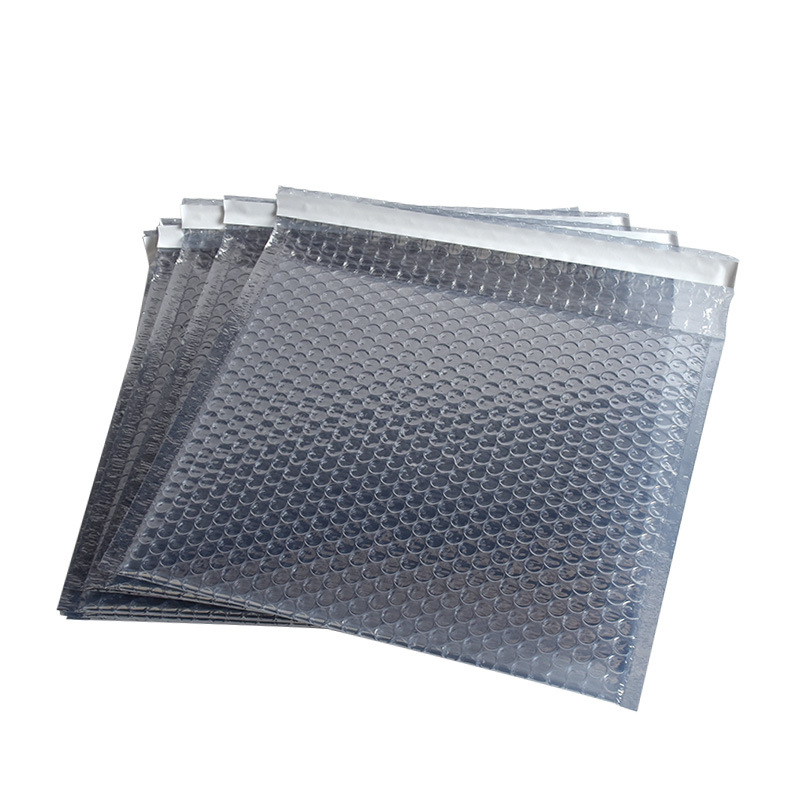 Корейски стил INs вдъхновена прозрачно антистатична балонна торбичка със сребристосив цвят, защитен филм и пяна за опаковане на електронни компоненти