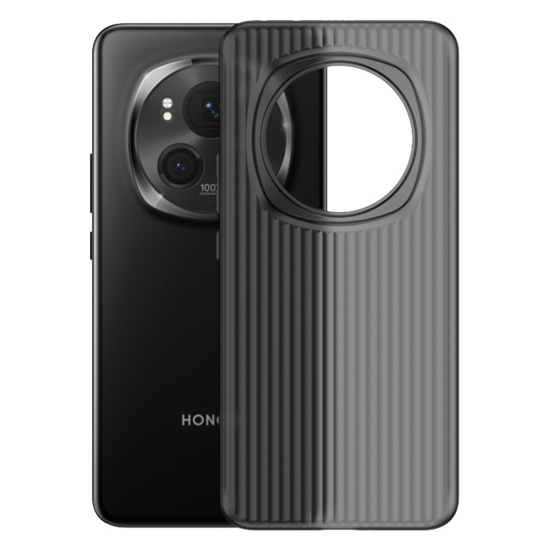 Carcasă pentru telefon PP ultra-subțire, finisaj mat și textură ondulată pentru Honor Magic 7 și Magic 7 Pro