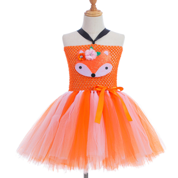 Cuki rókás lány ruha Zootopia cosplayhoz, gyermekfesztivál előadás-jelmez, Halloween ruha