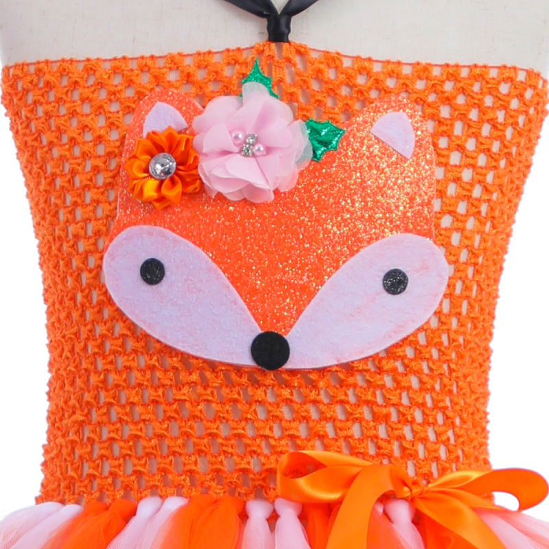 Cuki rókás lány ruha Zootopia cosplayhoz, gyermekfesztivál előadás-jelmez, Halloween ruha
