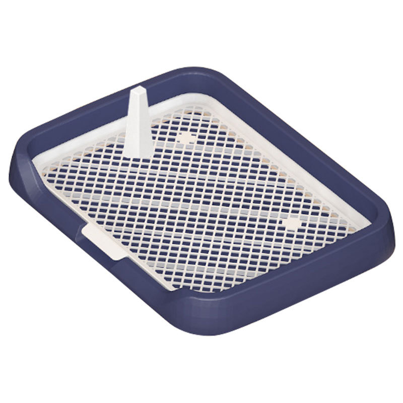 Toalet za pse s ravnom pločom i stupom, odvojiva za jednostavno čišćenje, posuda za urin za male pse